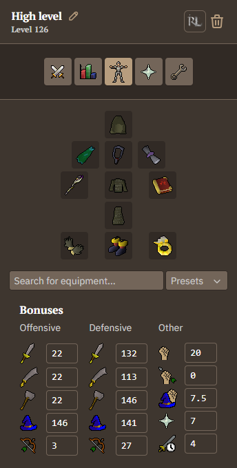 High level gear