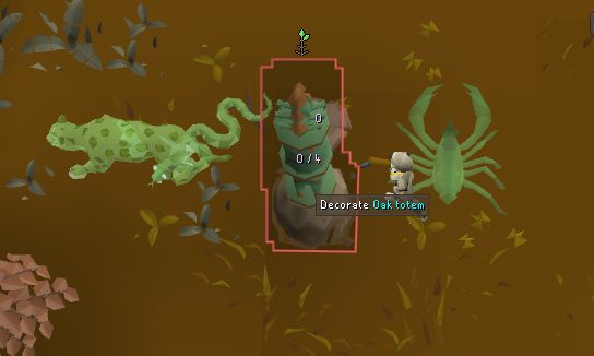 Decorating a Totem